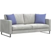 Sofa Pagalvės 2 pcs Džinsinės mėlynos 45 x 45 cm audinys