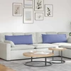 Sofa Pagalvės 2 vnt. audinys Džinsinės mėlynos 120 x 40 cm