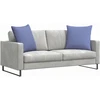 Sofa Pagalvės 2 vnt. audinys Džinsinės mėlynos 80 x 80 cm