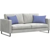 Sofa Pagalvės 2 pcs Džinsinės mėlynos 60 x 40 cm audinys