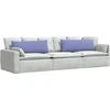 Sofa Pagalvės 2 vnt. audinys Džinsinės mėlynos 120 x 40 cm
