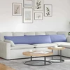 Sofa Pagalvės 2 vnt. audinys Džinsinės mėlynos 200 x 40 cm