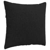 Sofa Pagalvės 2 vnt. audinys Juoda 50 x 50 cm