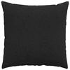 Sofa Pagalvės 2 pcs Juoda 60 x 60 cm audinys