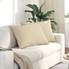 Sofa Pagalvės 2 vnt. audinys Kreminė 70 x 50 cm