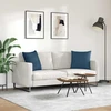 Sofa Pagalvės 2 pcs Mėlyna 50 x 50 cm audinys