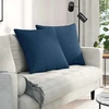 Sofa Pagalvės 2 vnt. audinys Mėlyna 80 x 80 cm