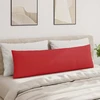 Sofa Pagalvės 2 pcs Raudona 145 x 40 cm audinys