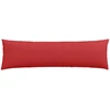 Sofa Pagalvės 2 pcs Raudona 145 x 40 cm audinys