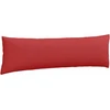 Sofa Pagalvės 2 pcs Raudona 145 x 40 cm audinys