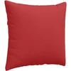 Sofa Pagalvės 2 vnt. audinys Raudona 45 x 45 cm