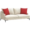 Sofa Pagalvės 2 vnt. audinys Raudona 50 x 50 cm