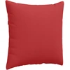 Sofa Pagalvės 2 vnt. audinys Raudona 80 x 80 cm