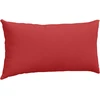 Sofa Pagalvės 2 vnt. audinys Raudona 80 x 40 cm