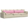 Sofa Pagalvės 2 vnt. audinys Rožinė 145 x 40 cm