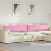 Sofa Pagalvės 2 vnt. audinys Rožinė 145 x 40 cm