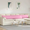 Sofa Pagalvės 2 vnt. audinys Rožinė 200 x 40 cm