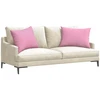 Sofa Pagalvės 2 vnt. audinys Rožinė 70 x 50 cm