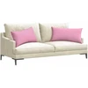 Sofa Pagalvės 2 vnt. audinys Rožinė 80 x 40 cm
