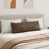 Sofa Pagalvės 2 pcs Ruda 120 x 40 cm audinys