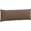 Sofa Pagalvės 2 pcs Ruda 120 x 40 cm audinys