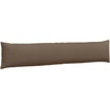 Sofa Pagalvės 2 vnt. audinys Ruda 200 x 40 cm