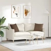 Sofa Pagalvės 2 pcs Ruda 45 x 45 cm audinys