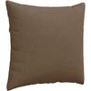 Sofa Pagalvės 2 pcs Ruda 45 x 45 cm audinys