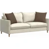 Sofa Pagalvės 2 vnt. audinys Ruda 50 x 50 cm