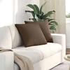 Sofa Pagalvės 2 vnt. audinys Ruda 50 x 50 cm