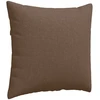 Sofa Pagalvės 2 vnt. audinys Ruda 50 x 50 cm