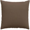 Sofa Pagalvės 2 pcs Ruda 80 x 80 cm audinys