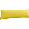 Sofa Pagalvės 2 pcs Šviesi geltona 145 x 40 cm audinys