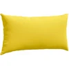 Sofa Pagalvės 2 vnt. audinys Šviesi geltona 80 x 40 cm
