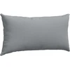 Sofa Pagalvės 2 pcs Šviesiai pilka 80 x 40 cm audinys