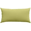 Sofa Pagalvės 2 vnt. audinys Šviesiai žalia 80 x 40 cm