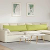 Sofa Pagalvės 2 vnt. audinys Šviesiai žalia 145 x 40 cm