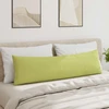 Sofa Pagalvės 2 vnt. audinys Šviesiai žalia 145 x 40 cm