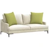 Sofa Pagalvės 2 vnt. audinys Šviesiai žalia 80 x 80 cm