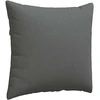 Sofa Pagalvės 2 vnt. audinys Tamsiai pilka 45 x 45 cm