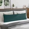 Sofa Pagalvės 2 vnt. audinys Tamsiai žalia 145 x 40 cm