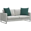 Sofa Pagalvės 2 pcs Tamsiai žalia 60 x 60 cm audinys