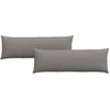 Sofa Pagalvės 2 vnt. audinys Tortora 120 x 40 cm