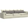 Sofa Pagalvės 2 pcs Taupe 145 x 40 cm audinys