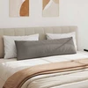 Sofa Pagalvės 2 pcs Taupe 145 x 40 cm audinys
