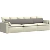 Sofa Pagalvės 2 vnt. audinys Tortora 200 x 40 cm