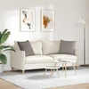 Sofa Pagalvės 2 pcs Taupe 50 x 50 cm audinys