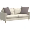 Sofa Pagalvės 2 pcs Taupe 80 x 80 cm audinys