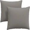 Sofa Pagalvės 2 vnt. audinys Tortora 80 x 80 cm