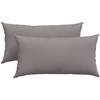 Sofa Pagalvės 2 vnt. audinys Tortora 80 x 40 cm